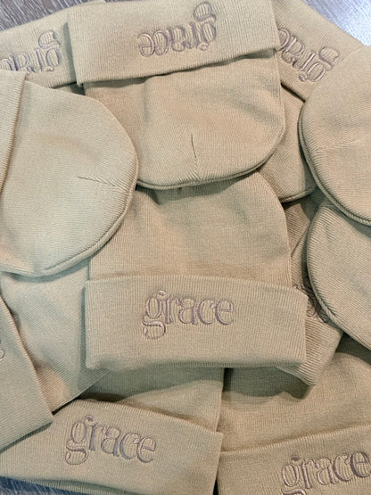 Grace Satin Lined Beanie