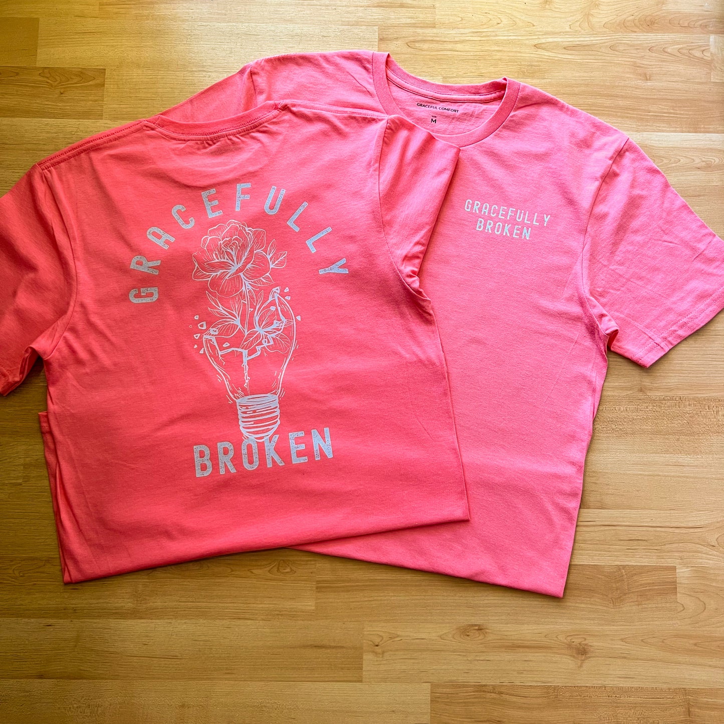 Gracefully Broken - Coral Silk - Graceful Comfort